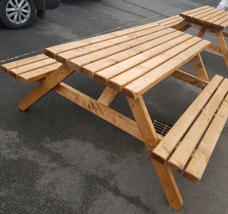Heavy duty picnic table