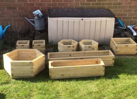 Wooden Planters 