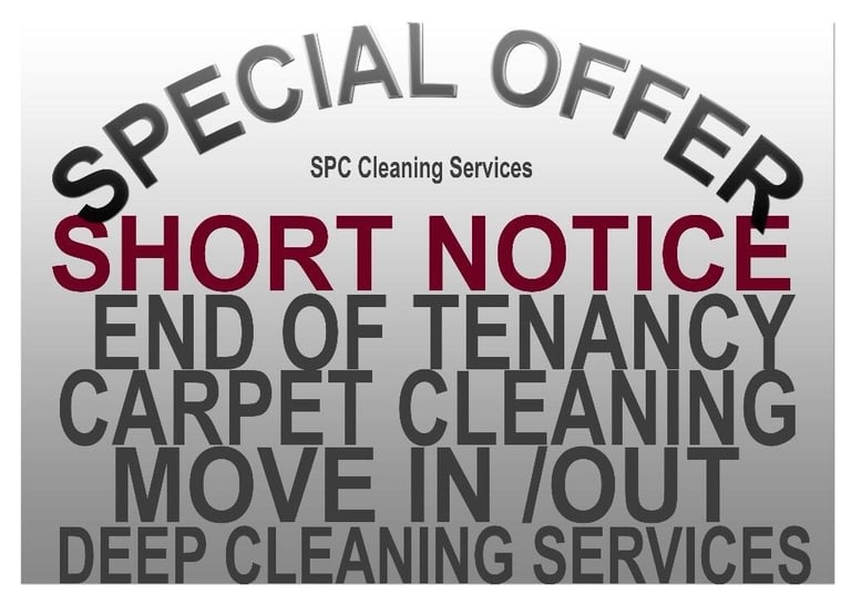 image for 50% OFF PROFESSIONAL END OF TENANCY CARPET CLEANER ONE-OFF HOUSE DOMESTIC CLEANING SERVICE AVAILABLE