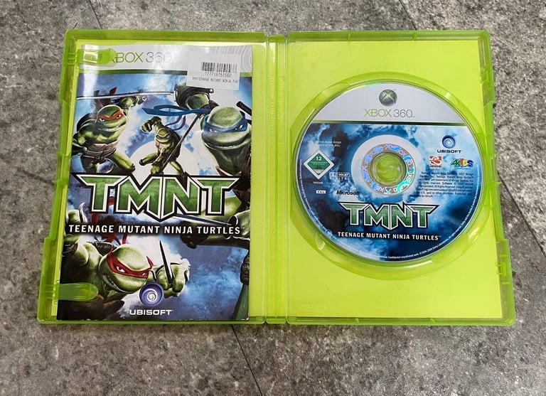 Xbox 360 Teenage Mutant Ninja Turtles game