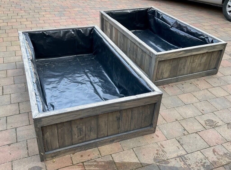 Handmade Wooden Flower/Planter/Vegetable Large Planter 