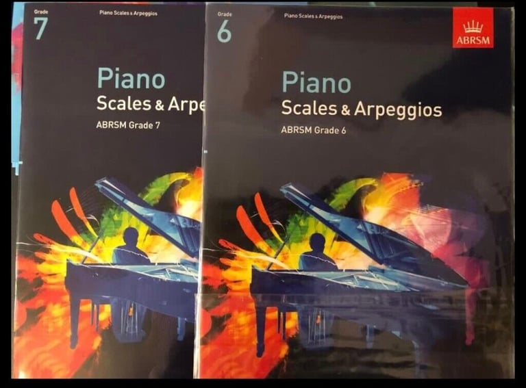 image for ABRSM Piano Scales & Arpeggios Grade 7 or Grade 8