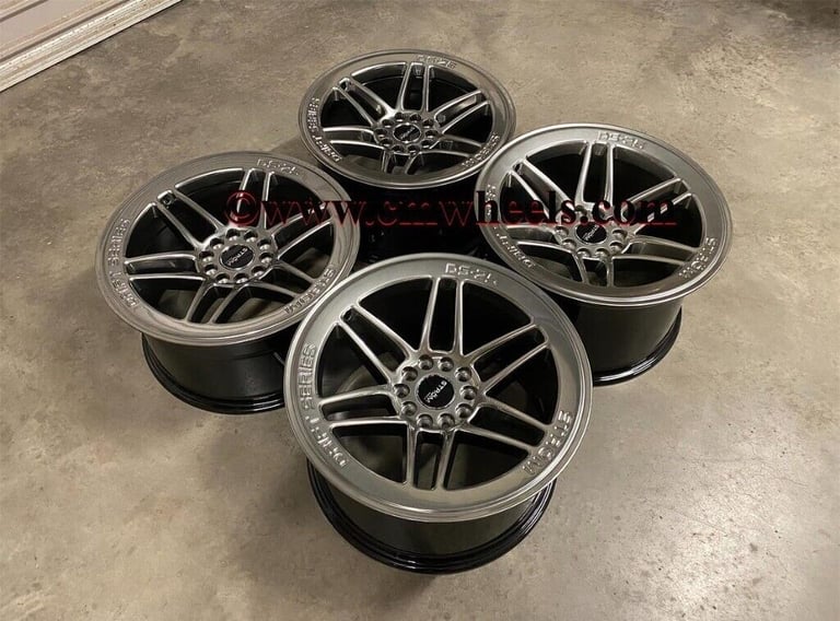 18" Inch Strom DS-25 Drift Alloy Wheels 5x120 BMW F80 M3 E90 M3 E46 M3 M4 F82 F83