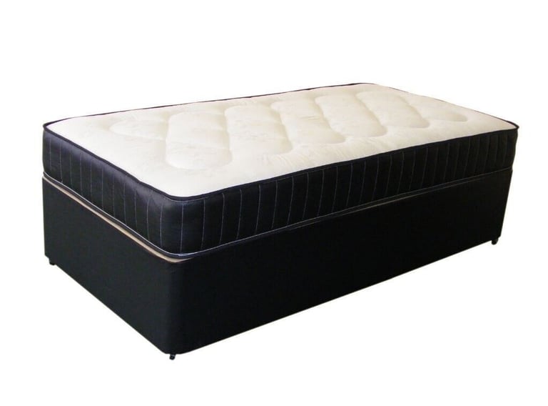 **100% GUARANTEED PRICE!**BRAND NEW-Double Divan Bed With Orthopaedic Mattress Option-Single Bed