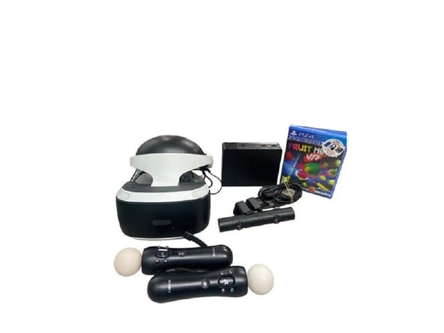 PS4 VR Headset + Camera + Move Controllers