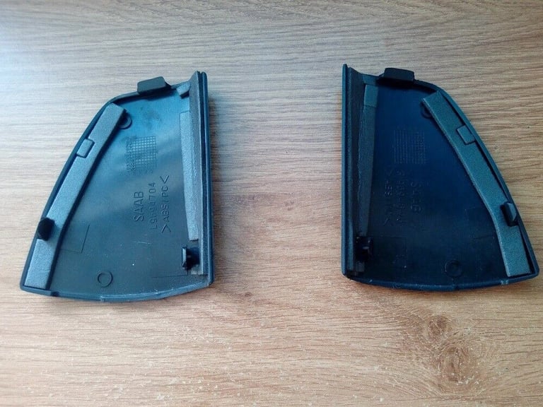 Saab 9000 Wing Mirror Door Panel Cover Set RH and LH 1992-98 PART 9694696 AND 9694704