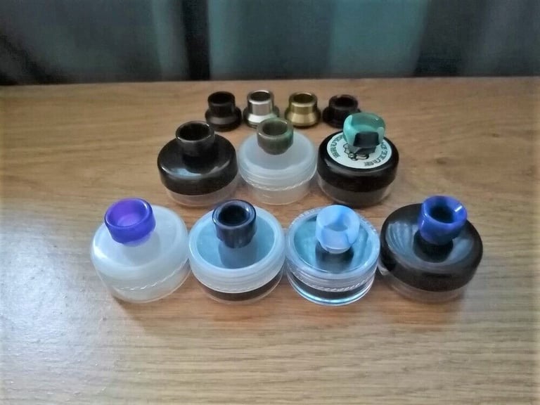 CUSTOM RESIN DRIP TIPS FOR RDA AND VAPE MOD