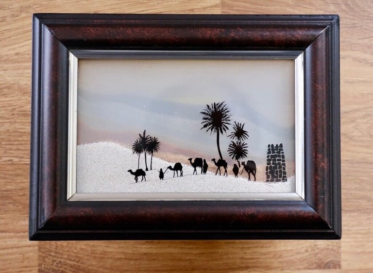 image for Vintage Moving Sand Picture 