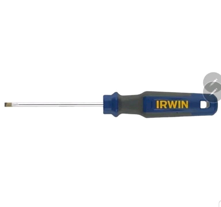 IRWIN Pro Comfort Screwdriver Parallel Tip 3.5mm x 80mm IRW1951844