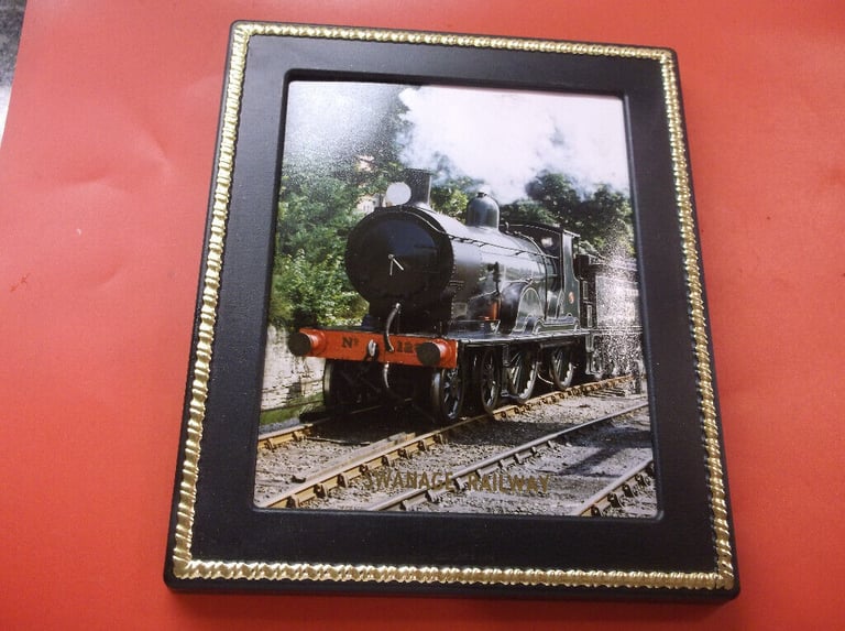SWANAGE RAILWAY CARDS IN PLASTIC FRAMES   £2 .50  each