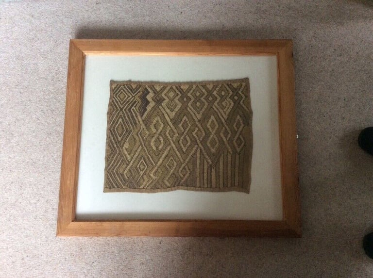 3 vintage Central African textiles