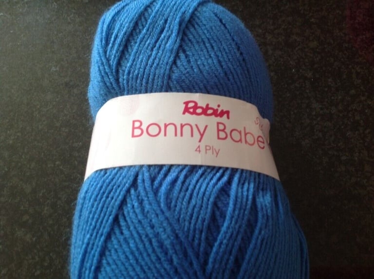 Robin Bonny Babe Soft Blend 4 PLY KNITTING WOOL Yarn Various Colours Available New