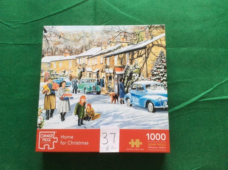 1,000 piece Home for Christmas puzzle🎄