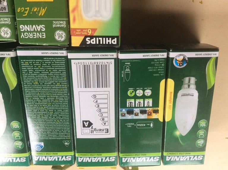 image for Energy Saving Bulbs new 40w- 9w 60w-11w all boxed