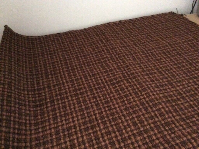 image for Fabric Length Rust/Brown. Thick and Hardwearing
