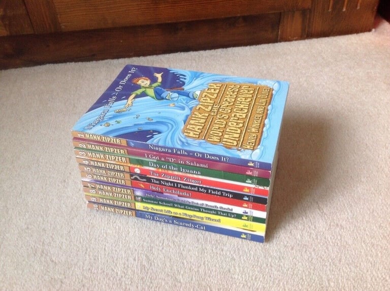 Hank Zipper, 10 books collection by Henry Winkler