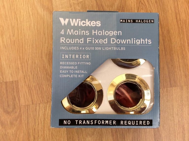 Downlighting and transformers all new in boxes