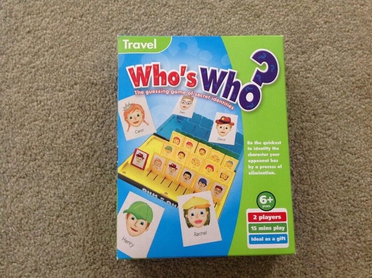 image for Who's Who? - Travel Size