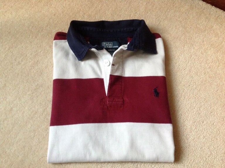 image for Polo RL long sleeves polo t-shirt size 10/12 years old
