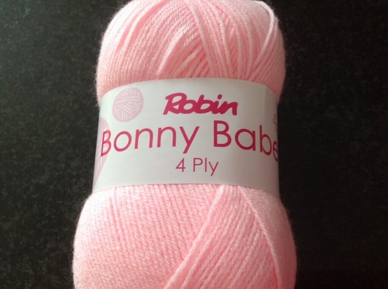 Robin Bonny Babe Soft Blend 4 PLY KNITTING WOOL Yarn Various Colours Available New