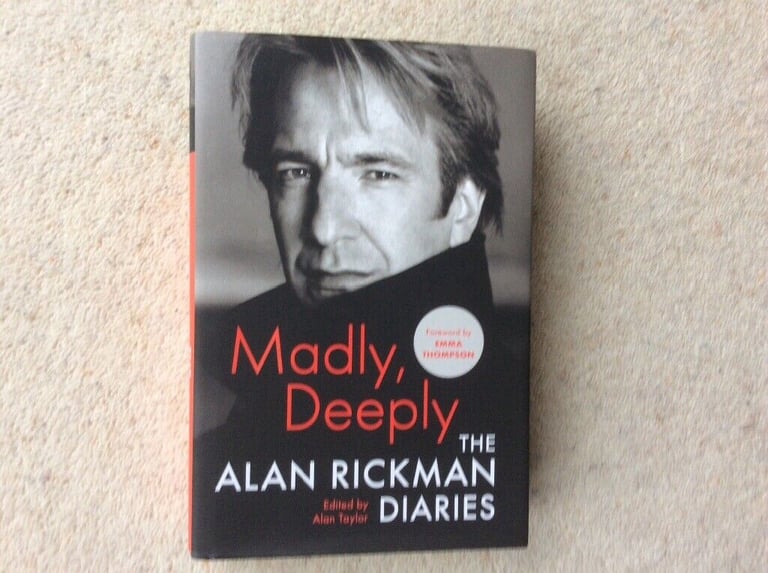 Book: ‘Madly, deeply: the Alan Rickman Diaries’