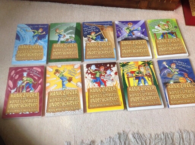 Hank Zipper, 10 books collection by Henry Winkler