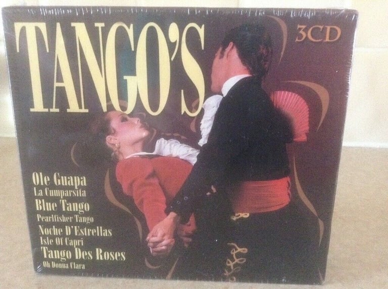 image for Set of 3 Tango CD's by Milando. New, sealed in original packing