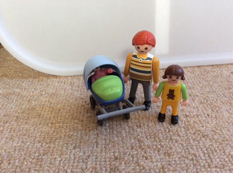 Playmobil 4408 dad with stroller