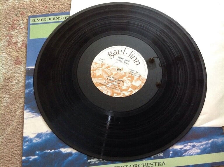 MISE EIRE VINYL LP..ELMER BERNSTEIN- SEAN O'RIADA