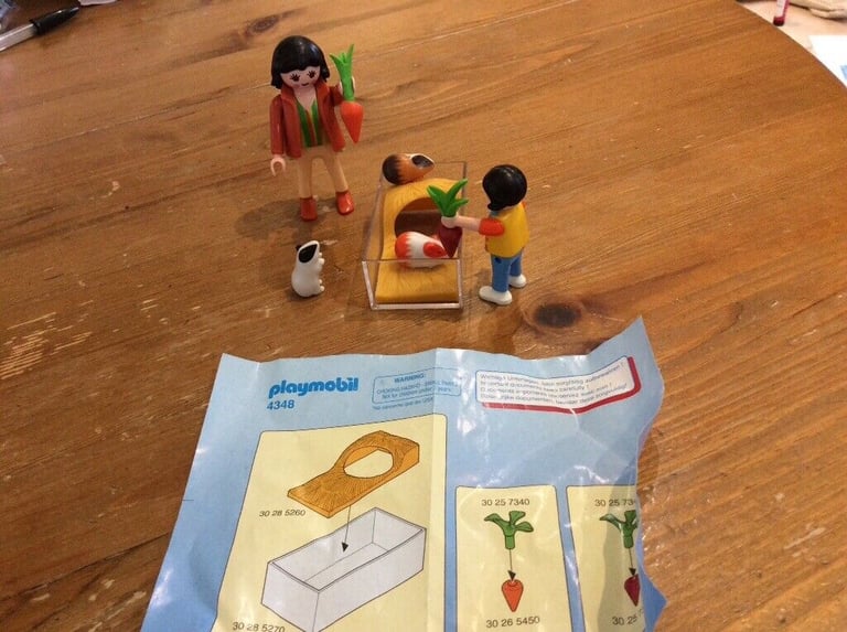 Playmobil mini guinea pig set 4348