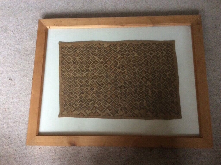 3 vintage Central African textiles
