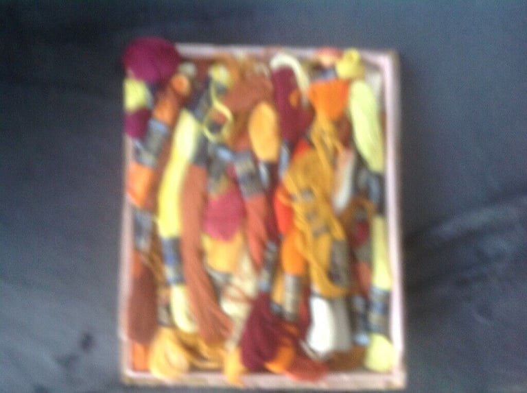 Embroidary Frame and Threads