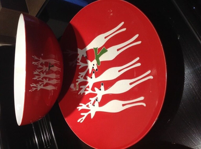 Bowl and plates