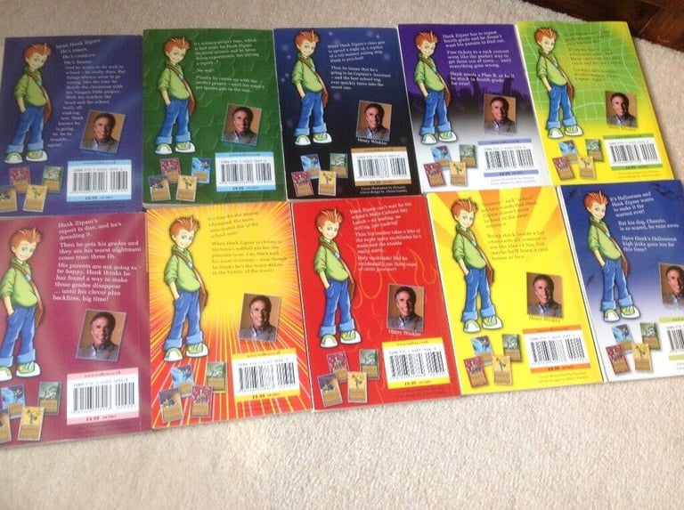 Hank Zipper, 10 books collection by Henry Winkler