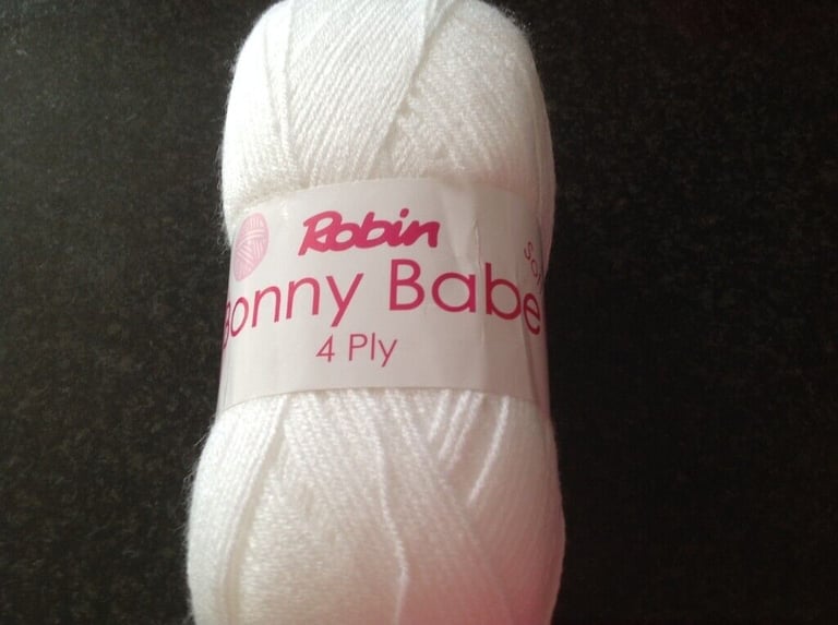 Robin Bonny Babe Soft Blend 4 PLY KNITTING WOOL Yarn Various Colours Available New