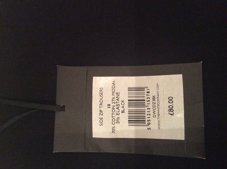 Ladies Side Zip Trousers