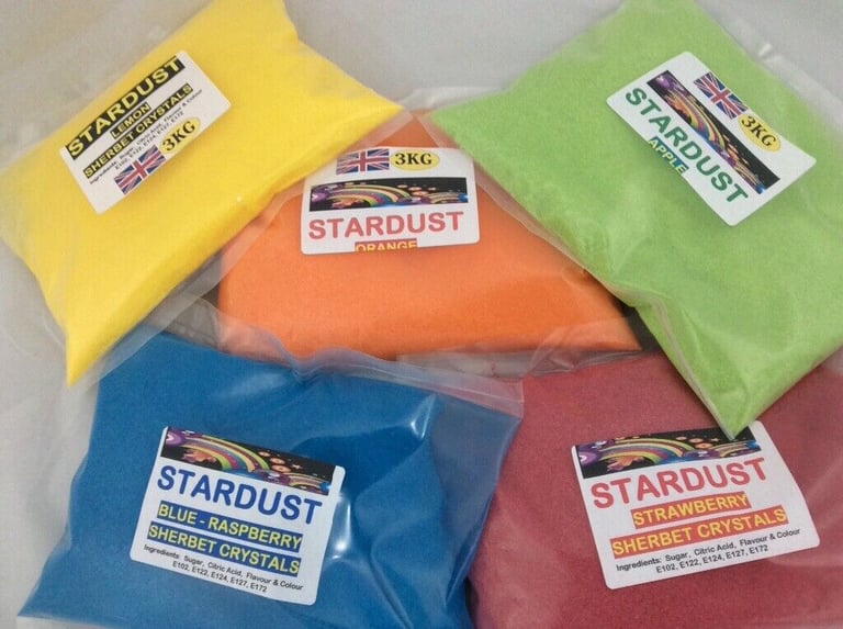 image for 3kg Assorted Flavoured sherbet crystals 
