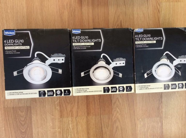 image for Downlighting and transformers all new in boxes
