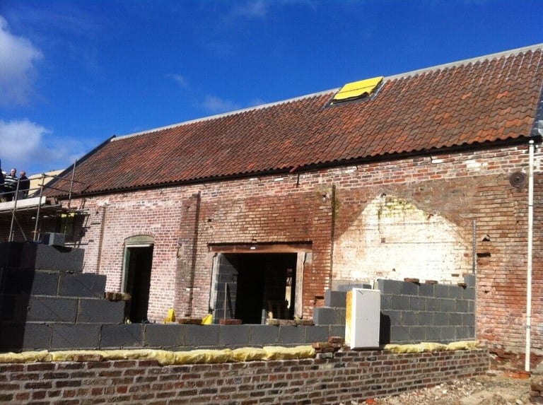 Old English pan tile, ridges and other tiles 