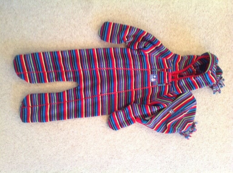 image for Jo Jo Maman polar fleece with hood, hat, mitts 12 - 18 months