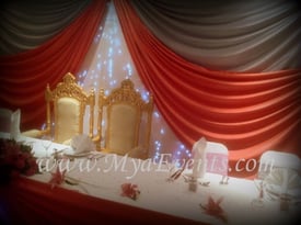  Wedding Fruit Display Hire Palm Trees £299 Nigerian Reception Catering £13 London Throne Hire £199