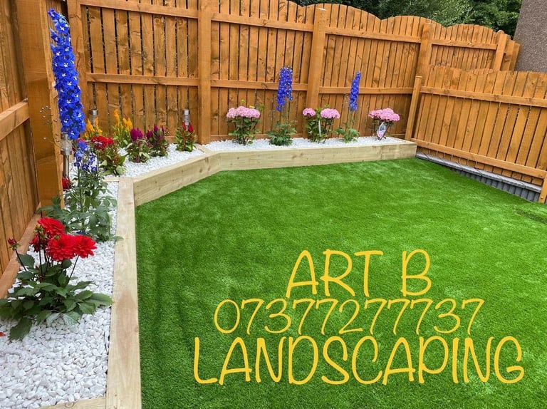 ART B LANDSCAPING/ artificial grass/ fencing/ patio 