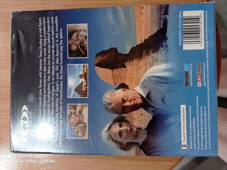 Set of 3 Paranormal Egypt DVD brand new  Bargain