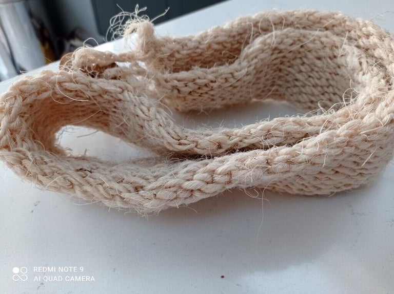 Large  Loofah Massager with handles
