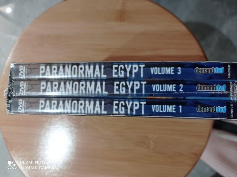 Set of 3 Paranormal Egypt DVD brand new  Bargain