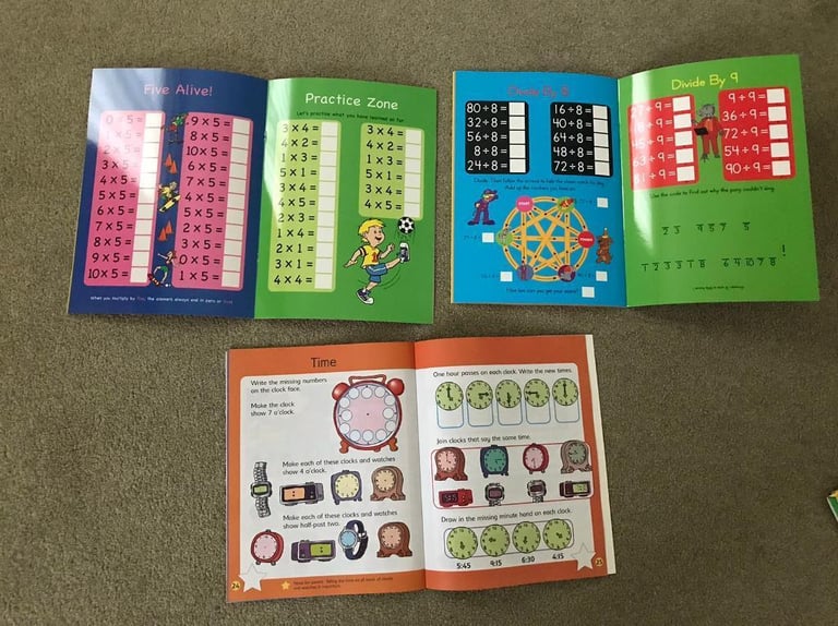 Primary Mathematics Revision Books