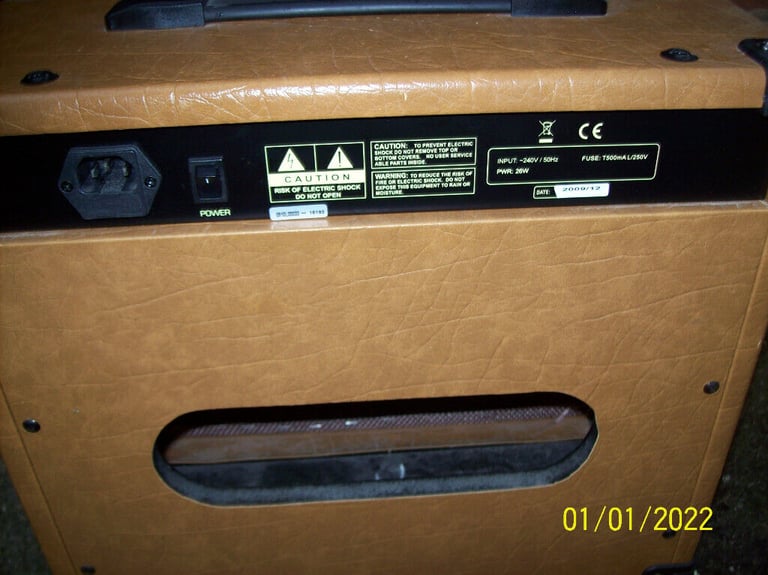 Stagg AAR20 acoustic amplier, two channels