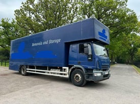 image for IVECO EUROCARGO 180E25 REMOVAL LORRY LOW KMS