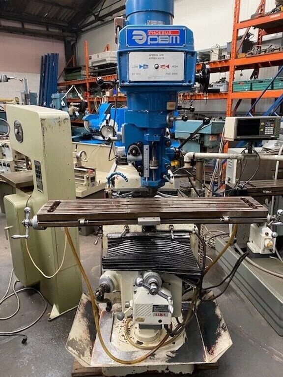 GATE MODEL PBM 4VS GL Turret Milling Machine