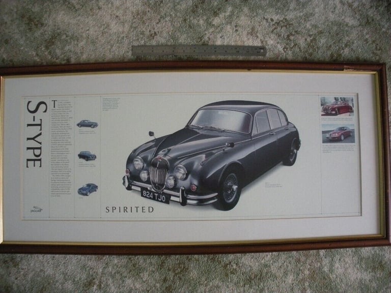 image for Jaguar S-Type Showroom Poster (c.1999)